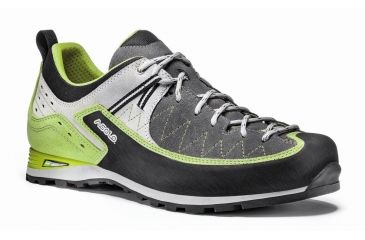 Image of Salyan Approach Shoe - Mens-Graphite/Lime Green-8.5 US