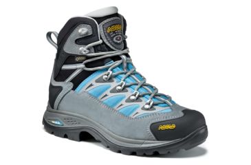 Image of Asolo Touchstone GV ML Hiking Boot - Womens, Cloudy Grey/Blue Atoll, 9.5, A23115 0086300095