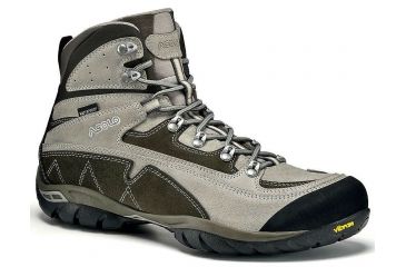 Image of Asolo Zion WP Hiking Boot - Men's-Grey/Smokey Brown-Medium-11 US