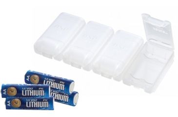 Image of ASP AA Lithium Batteries 4 Pack and Link Case 53035