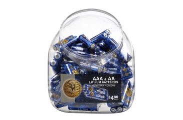 Image of ASP AAA &amp; AA Battery Bin, Includes 50 each, 81920