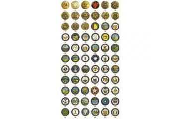 Image of ASP Air Force Logo Grip Cap, Breakaway &amp; G2 Key, Brass 75212