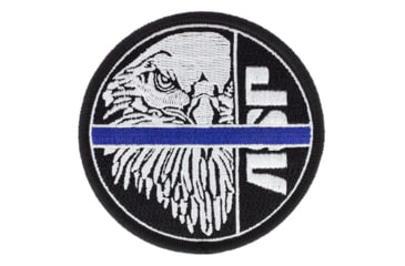 Image of ASP Blue Line Patches, White, 59135