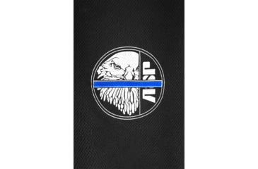 Image of ASP Blue Line T-shirt, Sport Tek, Small, Black, 09606