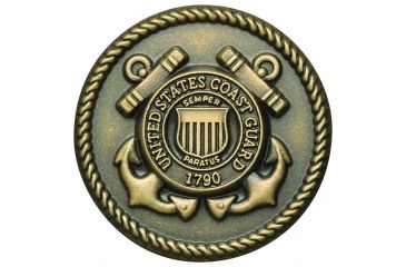 Image of ASP Coast Guard Logo Cap, Brass 54114