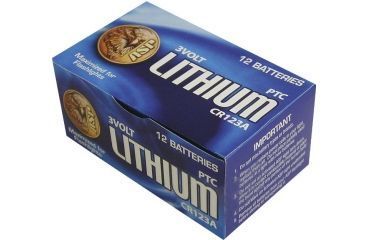 Image of ASP CR123A Lithium Power Cell Battery Box - 12