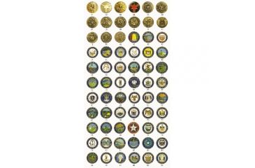 Image of ASP Eagle Certified Logo Grip Cap, Brass 54303