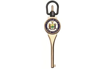 Image of ASP G1 Logo Handcuff Key - Gold - Custom Must Provide Logo - 56799