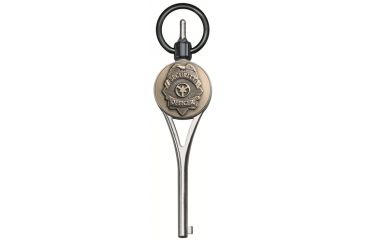 Image of ASP G2 Logo Handcuff Key - Stainless - Custom Must Provide Logo - 56699