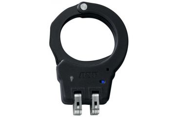 Image of ASP Hinge Handcuffs Aluminum Black 2 Pawl Blue, Security 46113