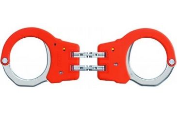 Image of ASP Hinge Identifier Handcuffs Steel Orange 56116