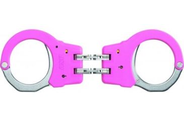 Image of ASP Hinge Identifier Handcuffs Steel Pink 56181