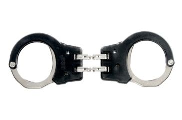 Image of ASP Hinge Handcuffs Steel Black 2 Pawl Blue, Security 46111