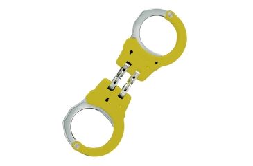 Image of ASP Hinge Identifier Handcuffs Steel Yellow 56112