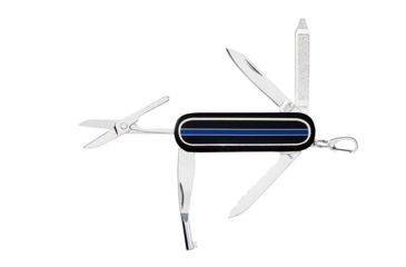 Image of ASP Investigator Knife, Handcuff Key, Blue Line, 56210