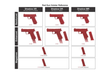 Image of ASP Shadow Systems Enhanced Training Red Guns Mr W/ 2 Mags - 07382