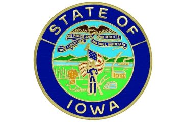 Image of ASP State Seal Logo Cap, Brass - Iowa 54155