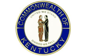 Image of ASP State Seal Logo Cap, Brass - Kentucky Commonwealth 54157