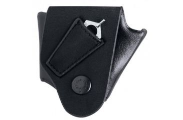 Image of ASP Tactical Handcuff Restraint Investigator Cases for Hinged, Rigid or Chain Handcuffs, Leather Black