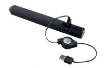 Image of ASP Tactical USB Rechargeable Flashlight, F Series, Black 35636