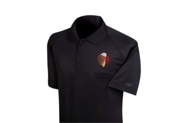 Image of Aspgear ASP Eagle Instructor Shirt Black - Color Embroidery, 09807