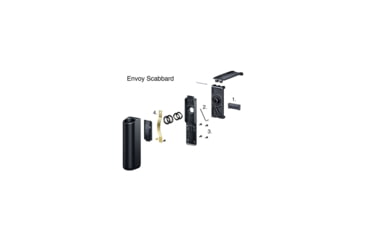 Image of Aspgear Baton Scabbard Parts, CB900483