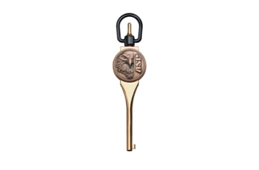 Image of Aspgear Guardian G1 Logo Handcuff Key, Gold, g1-guardian-logo-handcuff-key-gold