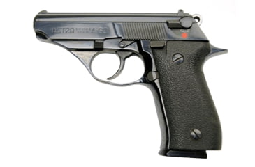 Image of Astra Arms A-60 Pistol, .380 ACP, 3.5in barrel, blued finish steel frame, black plastic grip, blowback operated semi-auto, fixed blade front, adjustable rear, 13 round magazine, ASA60.380ACP3.51FRRMPG
