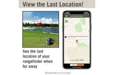Image of Astra Optix AGX1 Magnetic Rangefinder Strap with GPS Locator, Black, AGX1