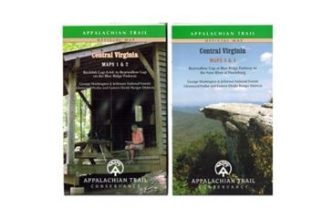 Image of At Va Map Central Virginia, A.t.c., Publisher - Ap Trail Conservancy