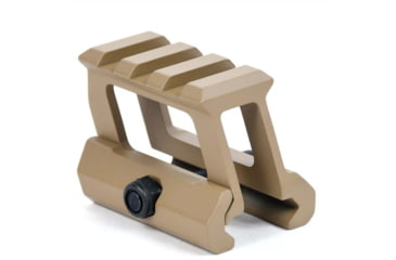 Image of AT3 Tactical 1in Height PRO-MOUNT Mini Riser Mount, Anodized, Flat Dark Earth, 1 Riser, RM-10-PRO-FDE