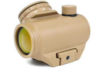 Image of AT3 Tactical 1x23mm Micro Red Dot Reflex Sight, 2 MOA Red Dot, No Riser, Flat Dark Earth, No Riser, RD-50-0-FDE