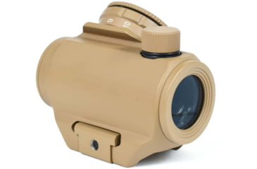 Image of AT3 Tactical 1x23mm Micro Red Dot Reflex Sight, 2 MOA Red Dot, No Riser, Flat Dark Earth, No Riser, RD-50-0-FDE