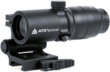 Image of AT3 Tactical 4x Red Dot Magnifier with Flip-to-Side Mount, AT3-4XRDM