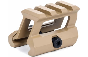 Image of AT3 Tactical .83in Height PRO-MOUNT Mini Riser Mount, Anodized, Flat Dark Earth, 0.83 Riser, RM-83-PRO-FDE