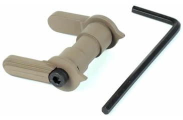 Image of AT3 Tactical Ambidextrous AR15 Safety Selector, FDE, SS-AMBI-01-FDE