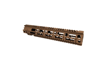 Image of AT3 Tactical AR-15 Pro Quad Rail Free Float Handguard, Burnt Bronze, 12.5in, AT3-QR-12-BB