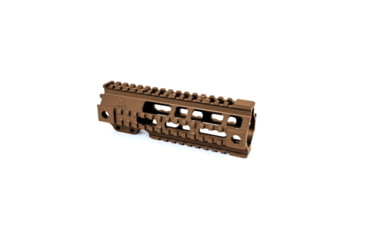 Image of AT3 Tactical AR-15 Pro Quad Rail Free Float Handguard, Burnt Bronze, 7in, AT3-QR-7-BB