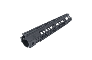 Image of AT3 Tactical AR-15 Pro Quad Rail Free Float Handguard, Tungsten, 12.5in, AT3-QR-12-TG