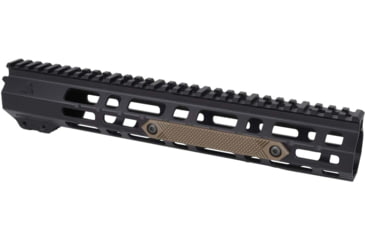 Image of AT3 Tactical M-Lok Rail Cover, Polymer, Retro Design, Covers 3 Sections, Hardware, FDE, 3-pack, 3-PK-AT3-MLC-RETRO-FDE