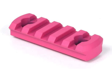 Image of AT3 Tactical M-LOK Rail Section, 5 Slots, Pink, 5SRS-MLOK-AT3-PNK