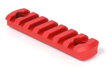Image of AT3 Tactical M-LOK Rail Section, 7 Slots, Red, 7SRS-MLOK-AT3-RED