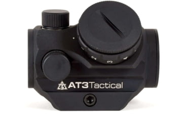 Image of AT3 Tactical PRO 1x23mm Micro Red Dot Reflex Sight, 2 MOA Red Dot, No Riser, Black, No Riser, RD-50-0