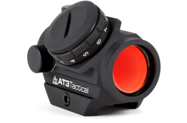 Image of AT3 Tactical PRO 1x23mm Micro Red Dot Reflex Sight, 2 MOA Red Dot, No Riser, Black, No Riser, RD-50-0