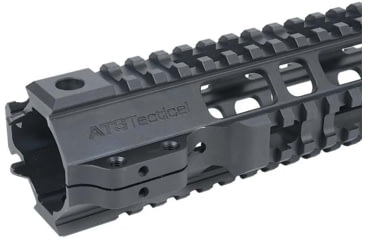 Image of AT3 Tactical Pro Series Free Float Quad Rail AR15 Handguards, 12.5in Rifle Length, Black, AT3-QR-12