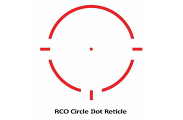 Image of AT3 Tactical RCO Red Dot Sight, Circle Dot Reticle, Variable Riser Mounts, AT3-RCO