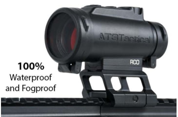 Image of AT3 Tactical RCO Red Dot Sight, Circle Dot Reticle, Variable Riser Mounts, AT3-RCO