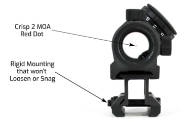 Image of AT3 Tactical RD-50 Micro Red Dot Reflex Sight, .83in Riser, RD-50-83