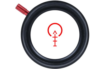 Image of AT3 Tactical Red Tail LPVO 1-4x24 Rifle Scope with Mount 30mm SFP, Black, Illuminated BDC Reticle, MOA, with 30mm Cantilever Mount and Throw Lever, AT3-RT-1-4X24