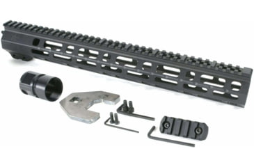 Image of AT3 Tactical SPEAR M-Lok AR-15 Free Float Handguard, 15 in, Black, AT3-MLOK-15